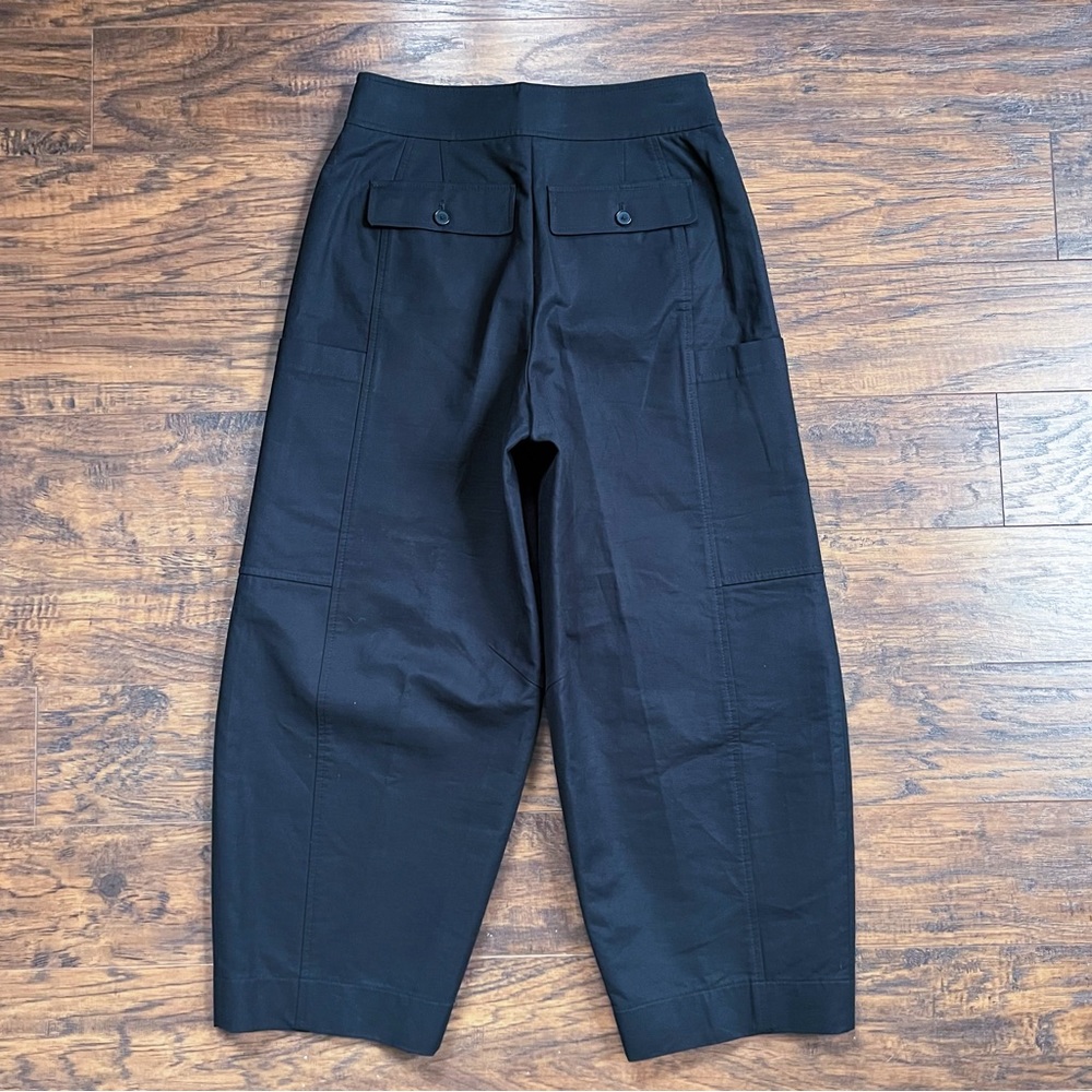 Kate Spade Midnight Black Barrel leg pant